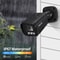 Surveillance Camera Audio POE Black Metal Outdoor CCTV Human Detection Outdoor Recording 5