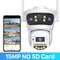 Outdoor Auto Tracking PTZ Camera HZ Wifi 5X Digital Zoom UHD Night Vision 10MP CCTV IP Camera With