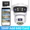 Outdoor Auto Tracking PTZ Camera HZ Wifi 5X Digital Zoom UHD Night Vision 10MP CCTV IP Camera With