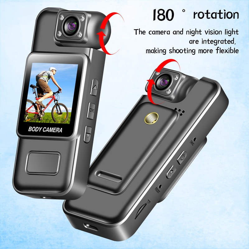 Handheld Portable Digital Video Recorder Ultra HD WiFi Mini Camera Police Body Cam With Infrared Ni 4