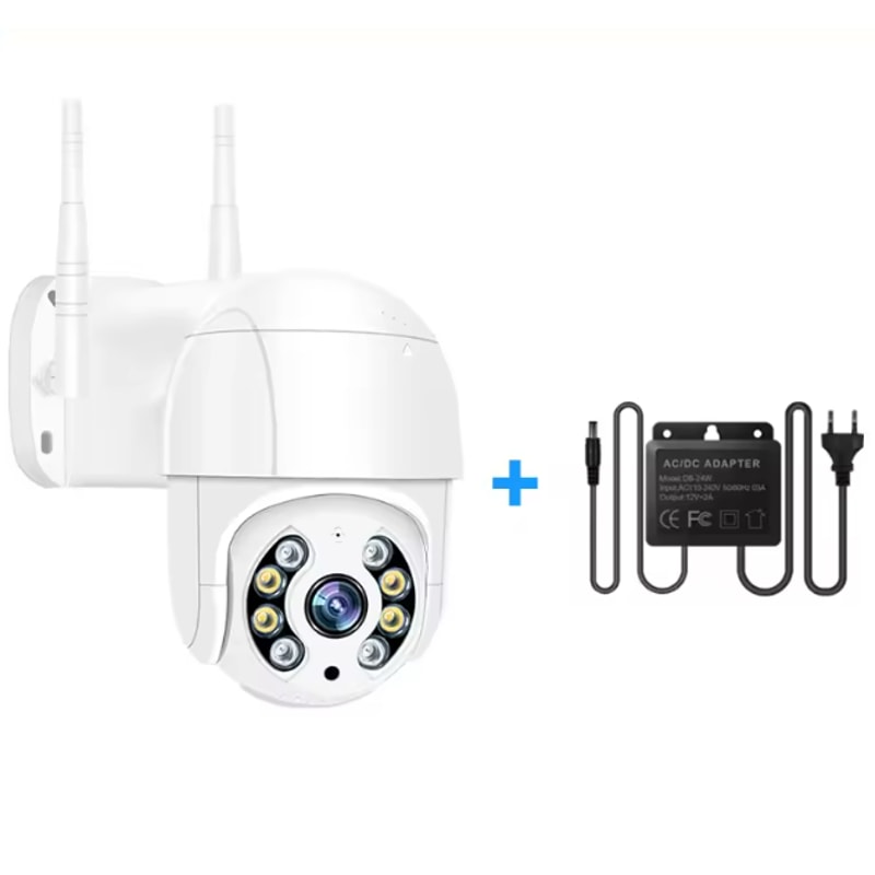Wireless WIFI IP Camera, Speed Dome Auto Tracking, Smart Home Outdoor Surveillance Camera