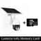 Outdoor WiFi PTZ Camera HD Wireless Solar IP Camera Builtin Battery Long Time Standby 7