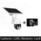 Outdoor WiFi PTZ Camera HD Wireless Solar IP Camera Builtin Battery Long Time Standby 8