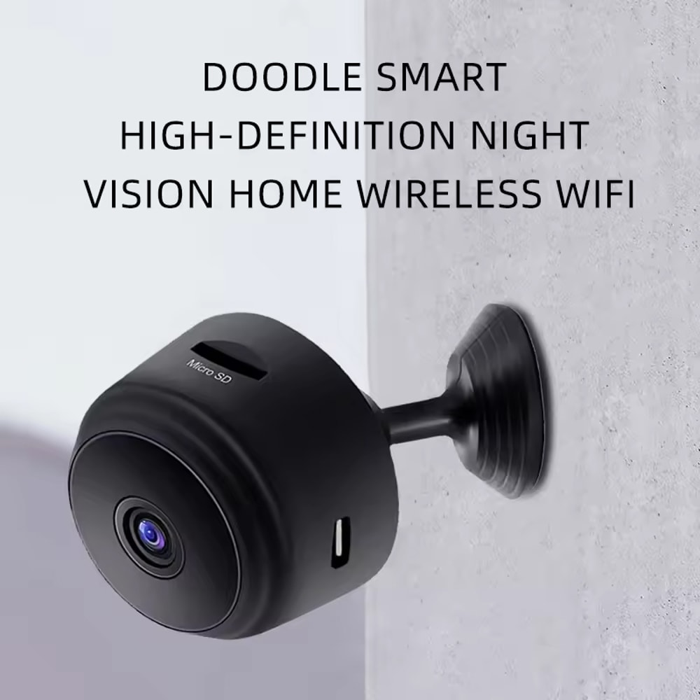 Wifi Mini Camera, Smart Home Surveillance, Wireless Remote Night Vision, HD Mini DV Cam for Security Video Monitoring