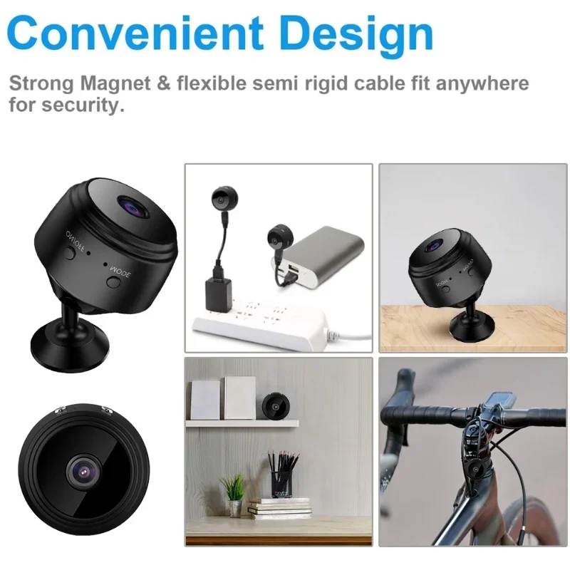 Wireless Security Camera, HD Wifi Smart Monitor, Sensor Camcorder, Home Safety Video Surveillance