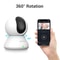 Baby Monitor Camera With Motion Detection Home Security Camera TwoWay Audio Easy Setup 2