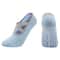 Silicone Antislip Yoga Socks Professional Women Ballet Pilates Backless Breathable Bandage Dance Sp 5