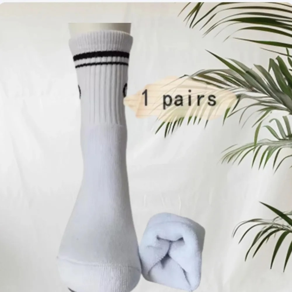 Retro Cotton Yoga Sports Sock For Women Pilates Fitness Sock Medium Long Yoga Sock Four Seasons Soc 0