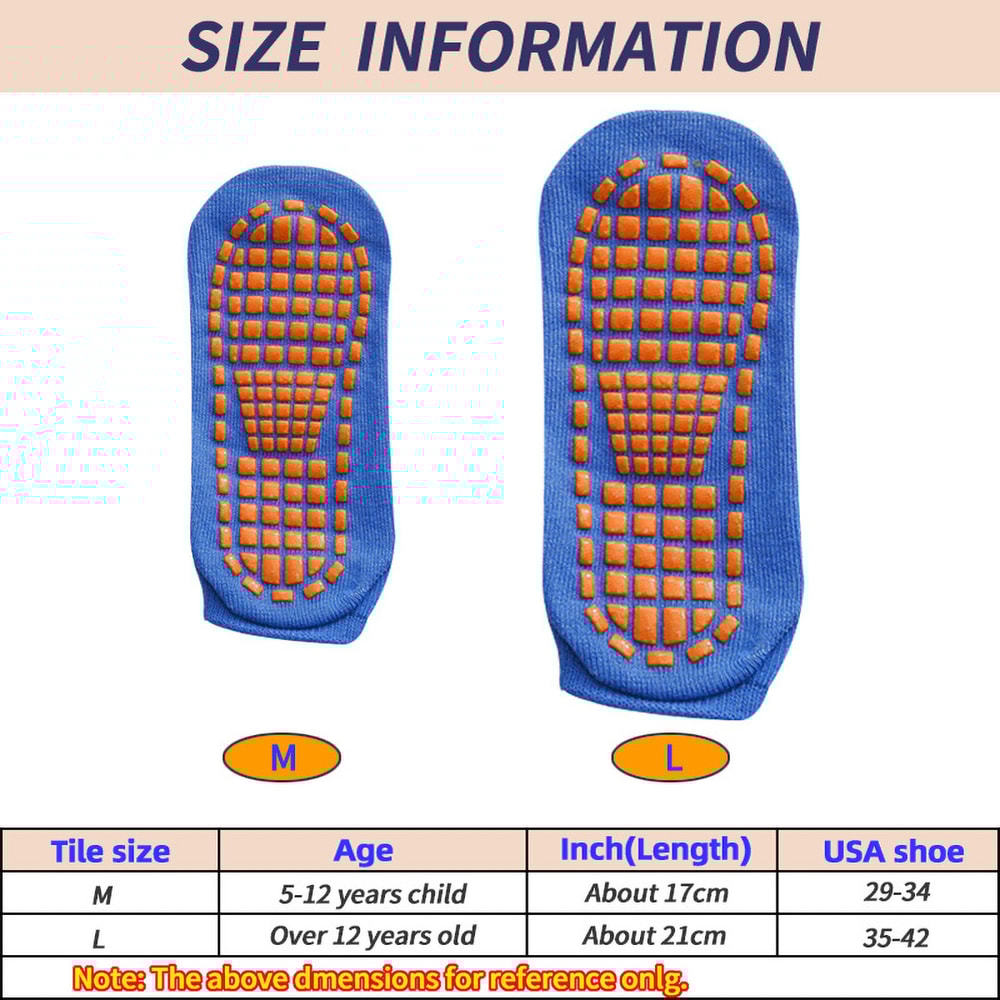 Non Slip Silicone Grip Socks For Women And Men Indoor Sports Yoga Pilates Hospital Trampoline 1