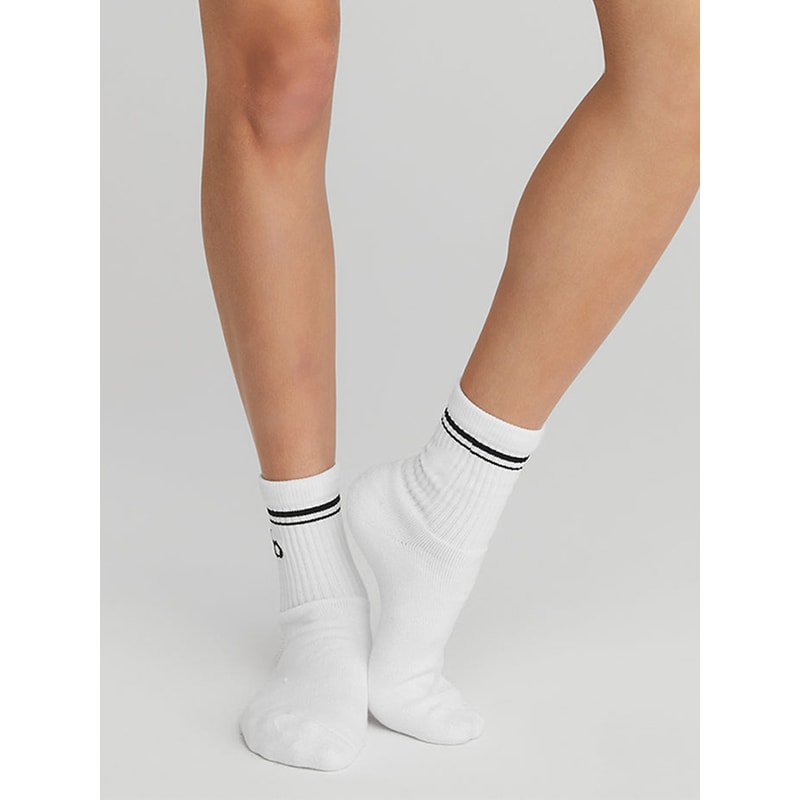 Retro Yoga Socks Cotton Sports Socks Unisex Long Socks For Autumn Winter Breathable Gym Stockings 5