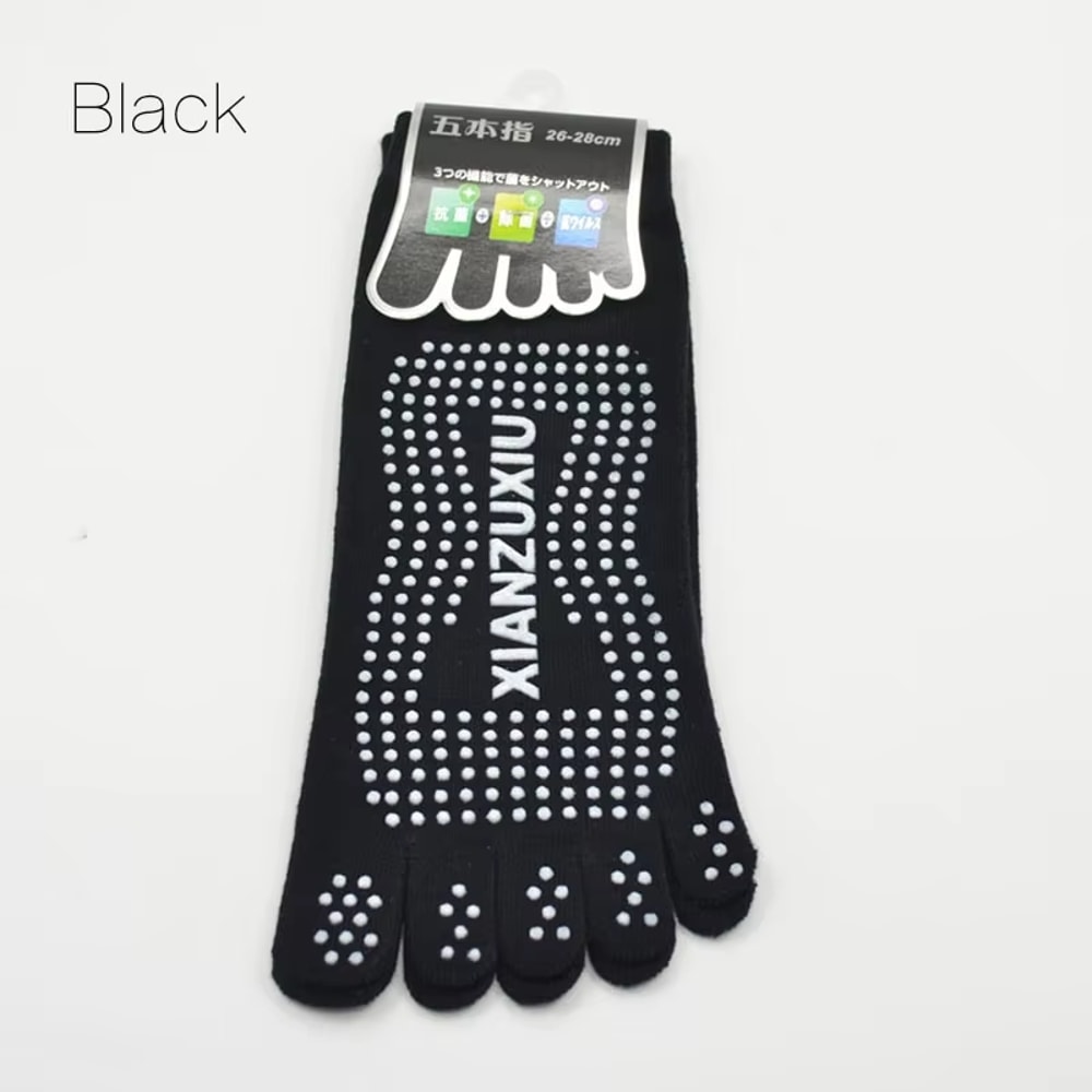 Men Pilates Socks Wholesale Cotton Breathable NonSlip Toe Socks Yoga Socks Cotton Massage Sports Fi 9