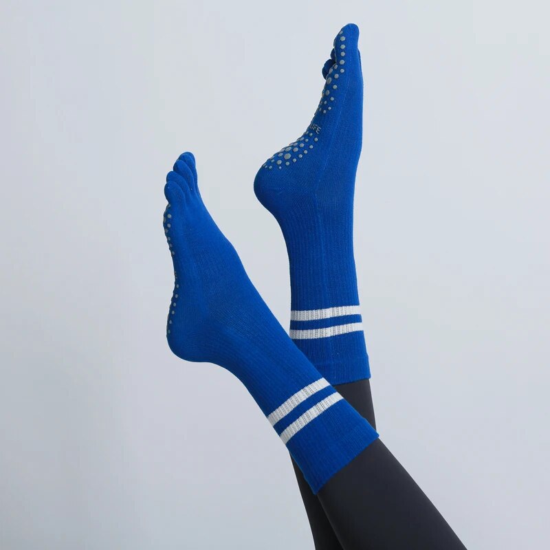 NonSlip Yoga Socks For Women Breathable Pilates Cotton Socks Fitness Dance Ballet Socks Floor Socks 1