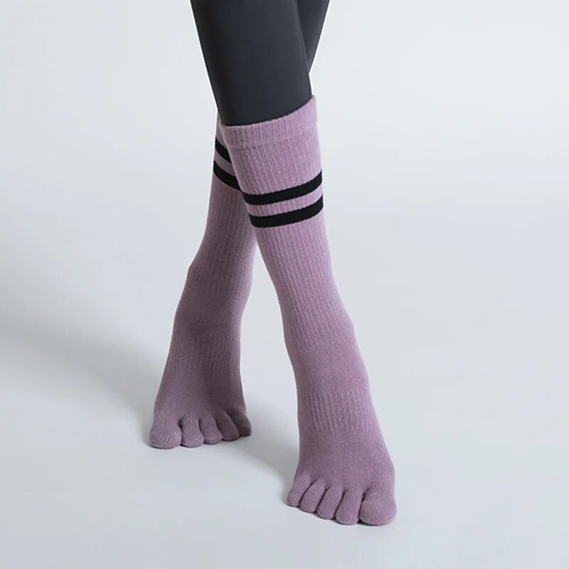 NonSlip Yoga Socks For Women Breathable Pilates Cotton Socks Fitness Dance Ballet Socks Floor Socks 9