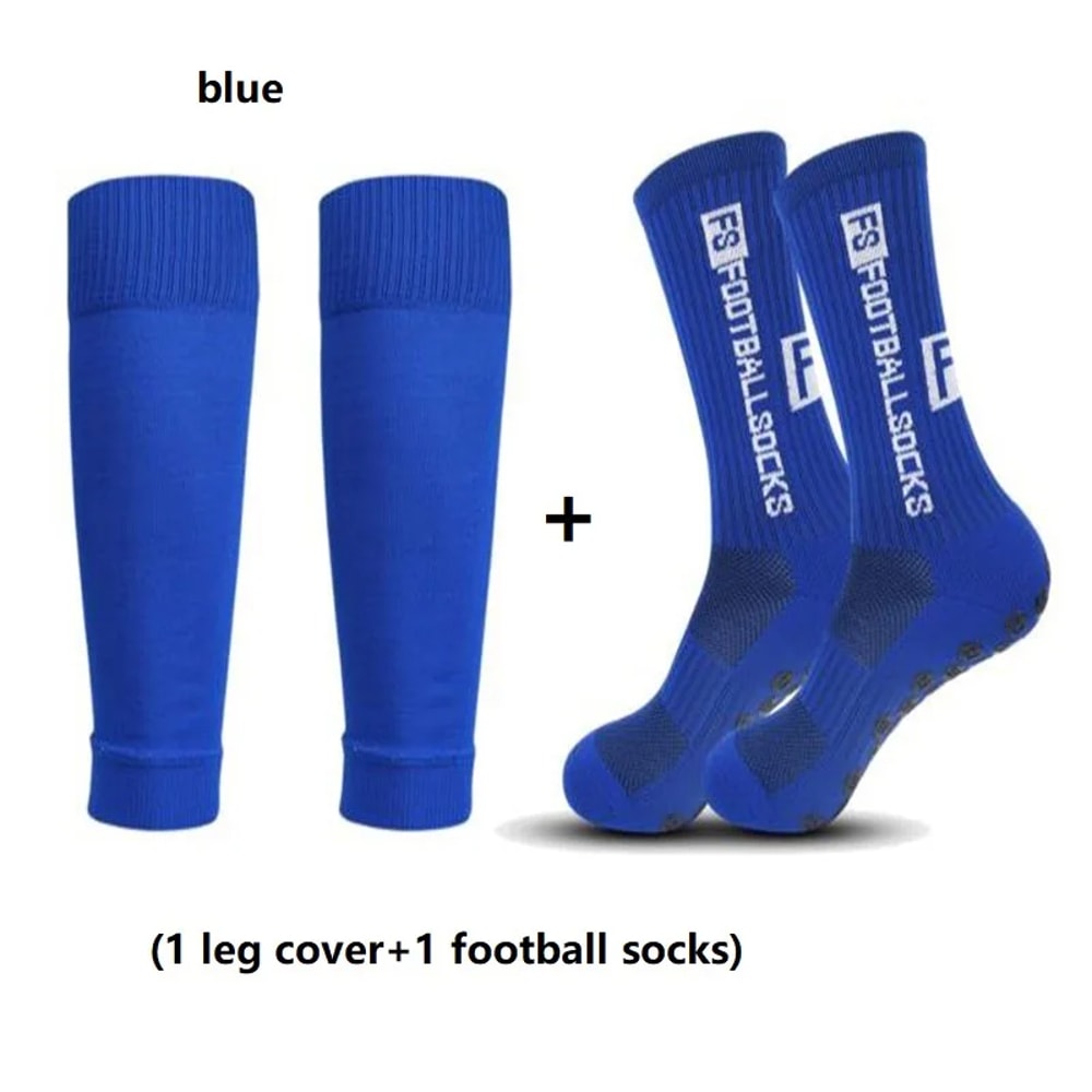 Football Socks With Leg Cover AntiSlip Sports Socks For Men Women Ideal For Soccer Tennis Basketbal 3