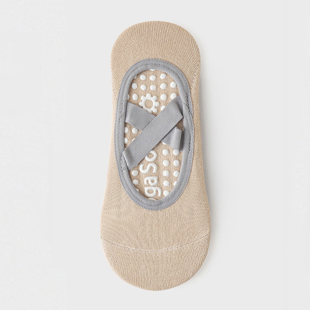 Cotton Breathable Yoga Socks For Women Silicone NonSlip Pilates Sock Bandage Ballet Dance Fitness 3