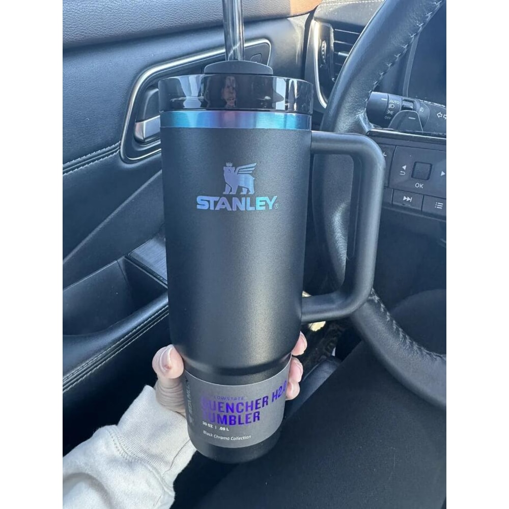 Stanley Quencher Tumbler With Handle And Straw Flowstate Lid Travel Friendly Cup Holder Compatible 5