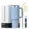 Stainless Steel Insulated Cup, Thermal Tumbler with Handle and Straw, Leak-Proof Mug for Hot and Cold Drinks