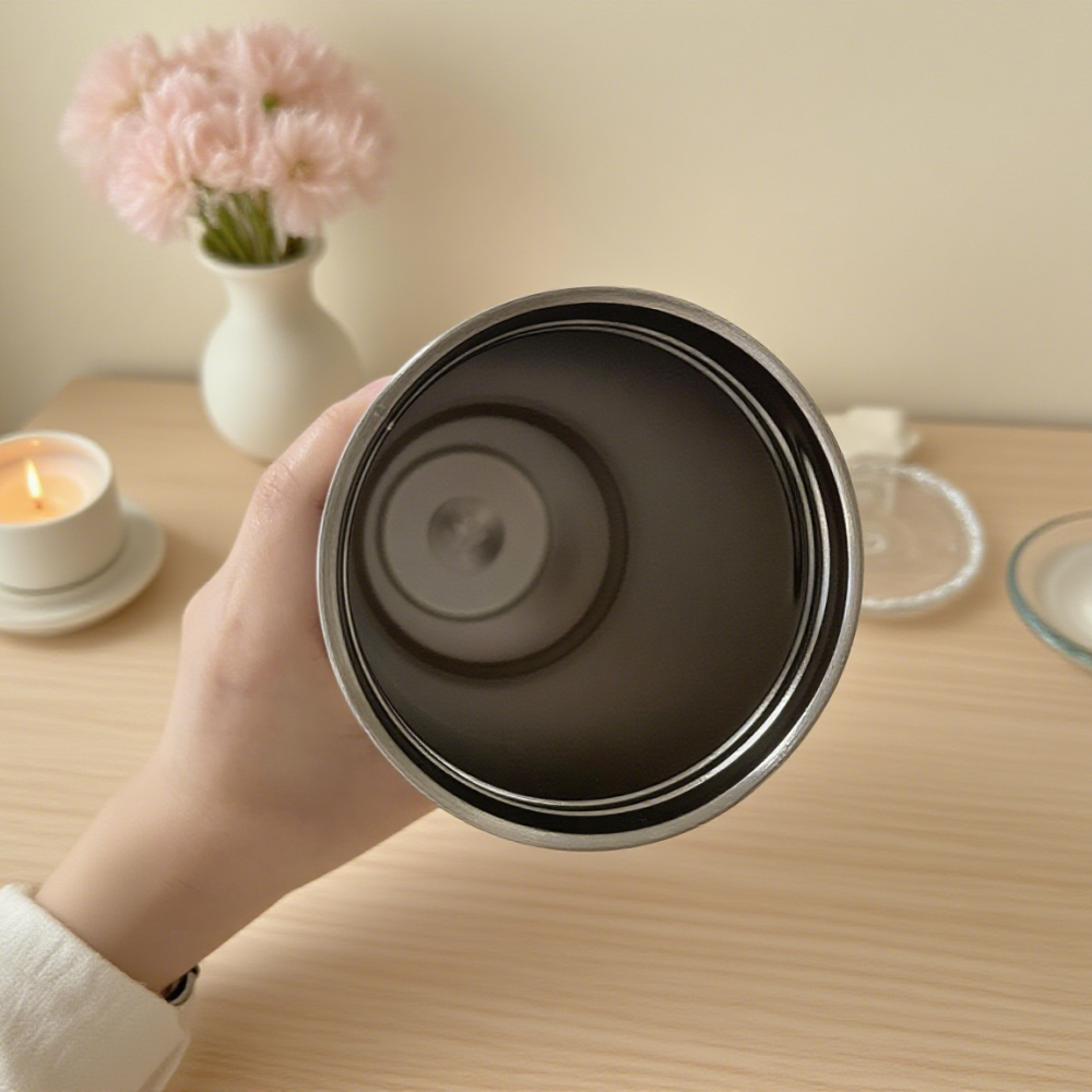 Stainless Steel Thermos Cup, Large Capacity Water Bottle with Straw, Vacuum Flask Coffee Insulation Cup