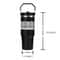 Stainless Steel Thermos Cup, Large Capacity Water Bottle with Straw, Vacuum Flask Coffee Insulation Cup