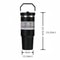 Stainless Steel Thermos Cup, Large Capacity Water Bottle with Straw, Vacuum Flask Coffee Insulation Cup