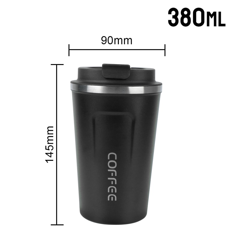 Double Stainless Steel Thermo Cafe Coffee Mug LeakProof Travel Thermos Cup Tea Water Mug BPA Free 8
