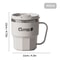 Insulated Coffee Mug Stainless Steel Drinkware With Lid Handle Double Layer Reusable Coffee Cup Fo 8