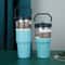 Stainless Steel Thermal Water Bottle Coffee Mug With Straw Keeps Cold Heat Vacuum Flask Tumbler Fo 8
