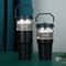 Stainless Steel Thermal Water Bottle Coffee Mug With Straw Keeps Cold Heat Vacuum Flask Tumbler Fo 10