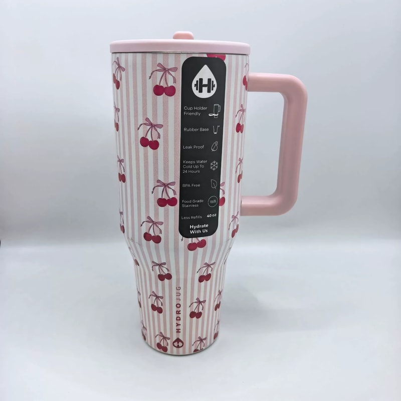 Thermal Insulated Stainless Steel Straw Lid Double Wall Car Mug Leakproof Convenient Travel Iced Be 3