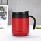 Stainless Steel Insulated Coffee Mug 350ml With Handle Thermal Tea Cup For Coffee Travel Office 2