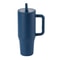 Insulated Thermal Mug Long Straw Tumbler With Lids 304 Stainless Steel Coffee Mug Travel Mugs With