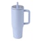 Insulated Thermal Mug Long Straw Tumbler With Lids 304 Stainless Steel Coffee Mug Travel Mugs With