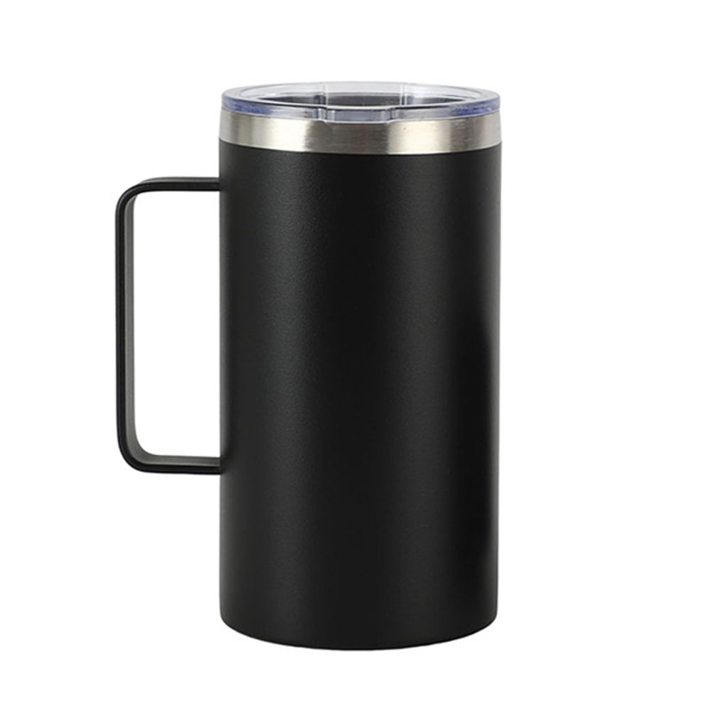 Stainless Steel Coffee Mug LeakProof Thermos Insulated Travel Mug With Handle Thermal Vacuum Flask 0