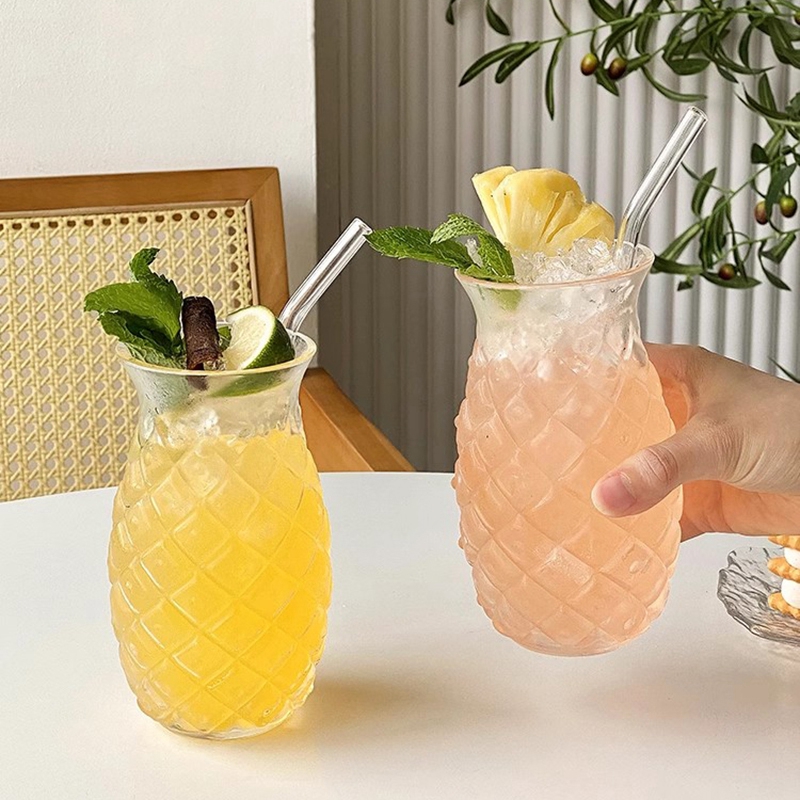 Creative Wave Shape Iced Coffee Tumbler Cup Transparent Drinking Glass Ripple Water Juice Milk Tea 5