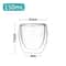 Transparent Glass Coffee Cup For Milk Whiskey Tea Beer Double Wall Heat Resistant Cocktail Vodka Wi 6