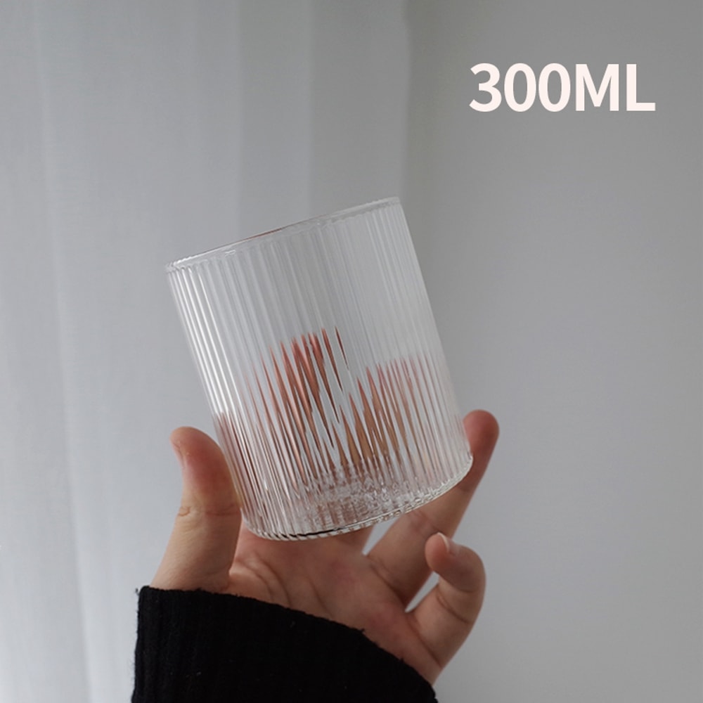 Transparent Juice Milk Coffee Mug Glass Cup Heatresistant TumblerRose Glass Cup Drinkware 8