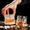 Creative Whiskey Glasses Spinning Drinking Glass Tumbler For Cocktails Wine Brandy Cup Water Juice 5