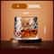 Crystal Whiskey Glasses Rotating Spinning Tumbler Whiskey Glass With Base Wine Brandy Glass Cup Dri 7