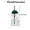 Homey Bear Straw Cup Bear Glass Cup With Lid And Straw Cute Bears Coffee Tumbler For Juice Milk Te 2