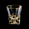 Gold Line Wine Whisky Glasses Whiskey Glass Tumblers Golden Painted Crystal Barware Cocktail Drinkw 5