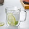 HeatResistant Double Wall Glass Cup Set Handmade Transparent Beer Coffee Tea Whiskey Mug Drinkware 1