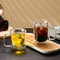 HeatResistant Double Wall Glass Cup Set Handmade Transparent Beer Coffee Tea Whiskey Mug Drinkware 2