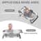 Collapsible Baby Bathtub Portable Travel Bathtub With Thermometer Soft Cushion Drain Hole For Babie 4