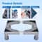 Washing Machine Base With 4 Sturdy Feet Mini Fridge Base NonSlip Washer And Dryer Base Easy Mobilit 2