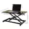 Adjustable Height Standing Desk Riser, Ultra-Slim Single Top Sit Stand Desktop Converter, Ideal for Monitor or Laptop