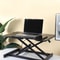 Adjustable Height Standing Desk Riser, Ultra-Slim Single Top Sit Stand Desktop Converter, Ideal for Monitor or Laptop