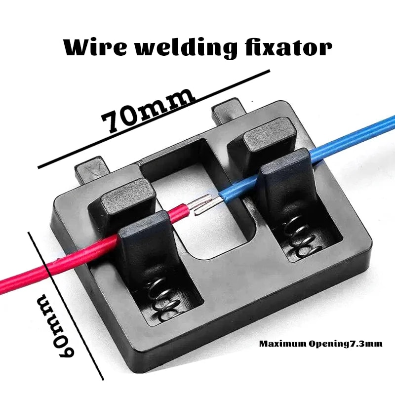 Adjustable Welding Wire Fixture with Suction Bracket, 3D Printer Part, Welding Table Clamp for Soldering