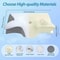 Memory Foam Neck Pillow Sleep Memory Pillow Contoured Butterfly Pillow For Neck Pain Relief 4
