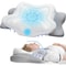 Memory Foam Neck Pillow for Neck and Shoulder Pain Relief, Odorless Orthopedic Ergonomic Cervical Pillow