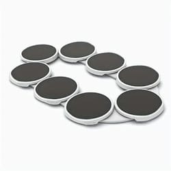 extendable lazy rotating plate for dining table, perfect for rectangular and oblong tables, ideal for kitchen parties